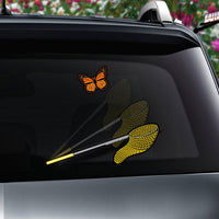 Butterfly Catcher Net WiperTag with Butterfly Decal