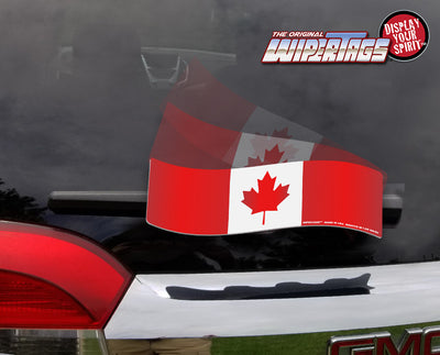 Canadian Maple Leaf Flag WiperTag
