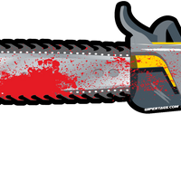 Gory Chainsaw WiperTags