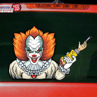 Crazy Killer It Clown WiperTag