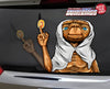 Phone Home Waving Finger WiperTags