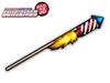 Fourth of July Firework Rocket WiperTag