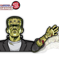 Frankenstein Waving WiperTag with Decal