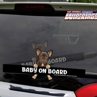 Baby on Board Frenchie WiperTags