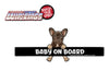 Baby on Board Frenchie WiperTags