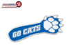 Go Cats Paw WiperTags