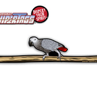 Grey Parrot WiperTags