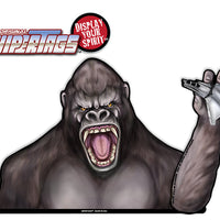 Kong Gorilla Waving Fighter Jet WiperTags