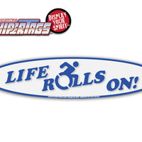 Life Rolls On! Handicap WiperTags