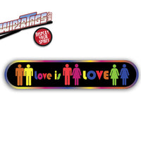Love is Love LGBT WiperTags