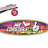 We Love Coasters WiperTags
