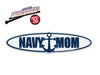 Navy Mom Anchor WiperTags