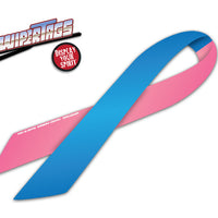Pink and Blue Ribbon WiperTag