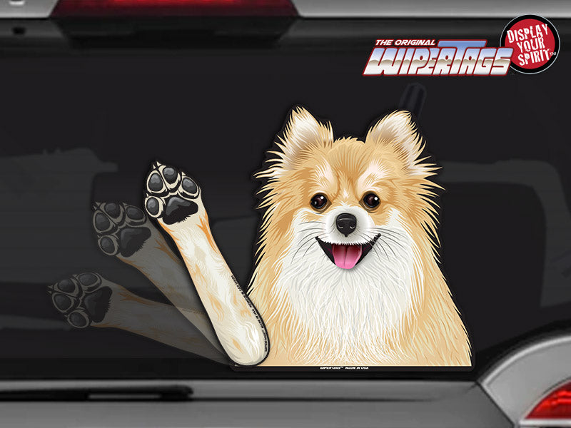 Pomeranian sales car decal