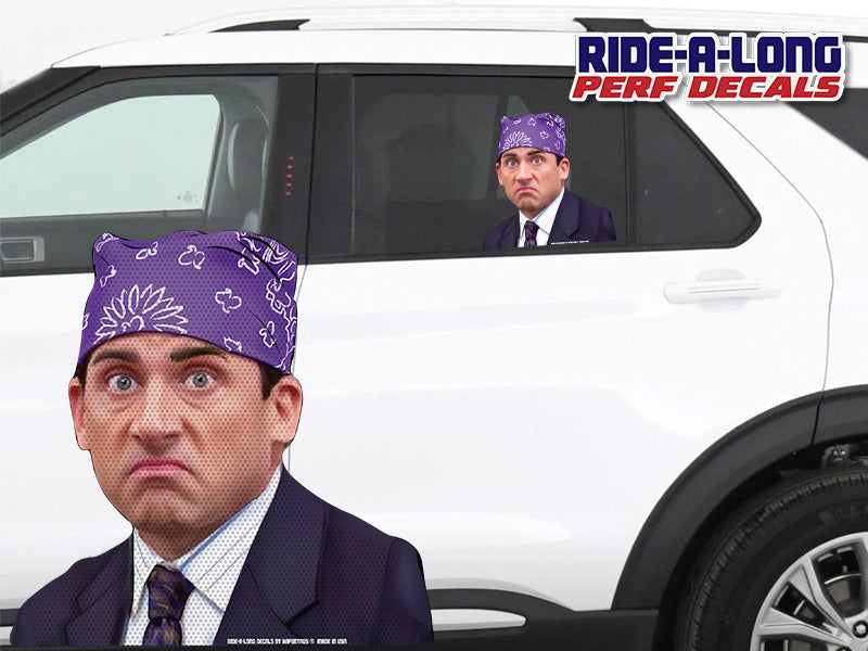 Prison Mike *RIDE A LONG* Perforated Decal