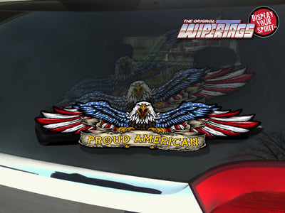 Proud American Eagle USA WiperTag