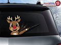 Red Nose Reindeer WiperTag with Decal