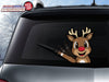 Red Nose Reindeer WiperTag with Decal