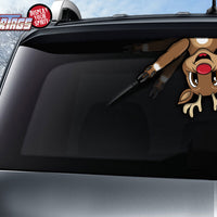 Red Nose Reindeer WiperTag with Decal