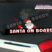 Santa on Board WiperTags