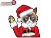 Santa Paws Grinch Kitty WiperTags