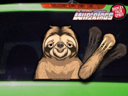 Chewy the Waving Sloth WiperTags
