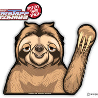 Chewy the Waving Sloth WiperTags