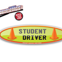 Student Driver Cones WiperTags