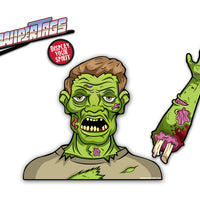 Dead Dave the Wave Zombie WiperTag with Decal