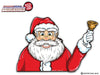 Bell Waving Santa Claus WiperTag