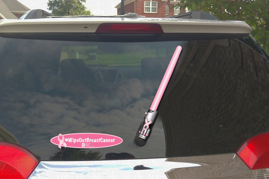 Pink Sabers for National Breast Cancer Foundation w/decal