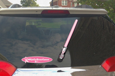Pink Sabers for National Breast Cancer Foundation w/decal