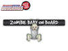 Zombie Baby on Board WiperTag
